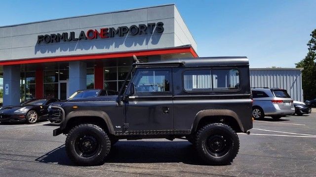 1971 Black Land Rover Defender SUV