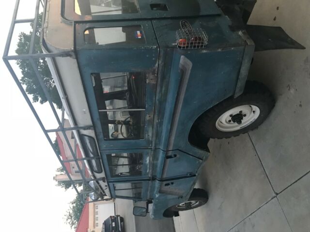 1971 Blue Land Rover Defender Wagon