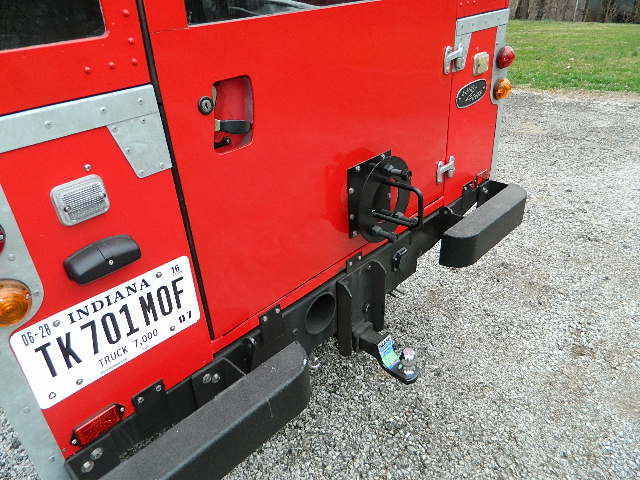 1971 White Land Rover Series 2a