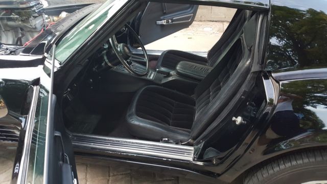 1971 Black Chevrolet Corvette Coupe