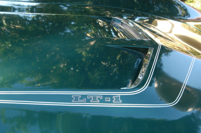 1971 green Chevrolet Corvette Coupe