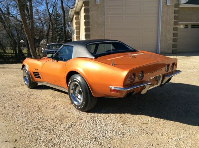1971 Ontario Orange Chevrolet Corvette