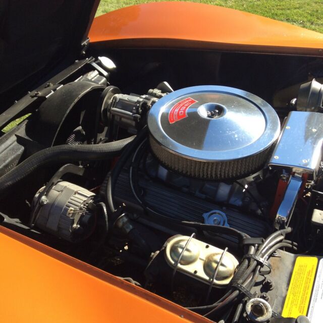 1971 Ontario Orange Chevrolet Corvette