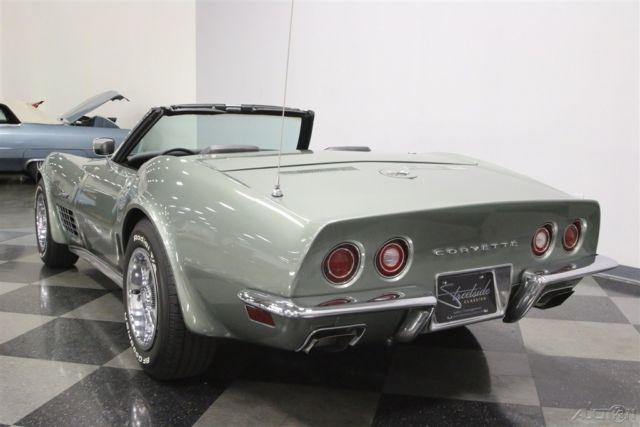 1971 Teal Chevrolet Corvette