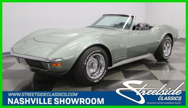 1971 Teal Chevrolet Corvette