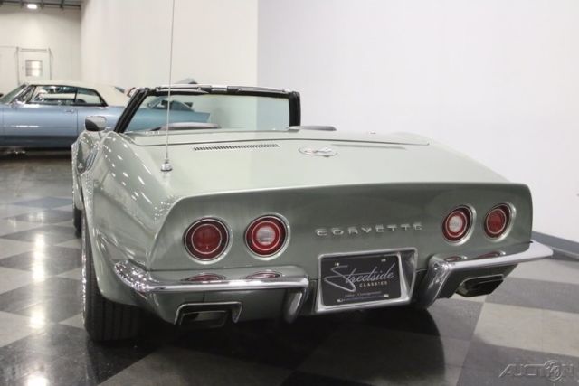 1971 Teal Chevrolet Corvette