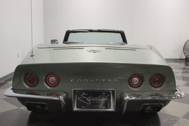 1971 Teal Chevrolet Corvette