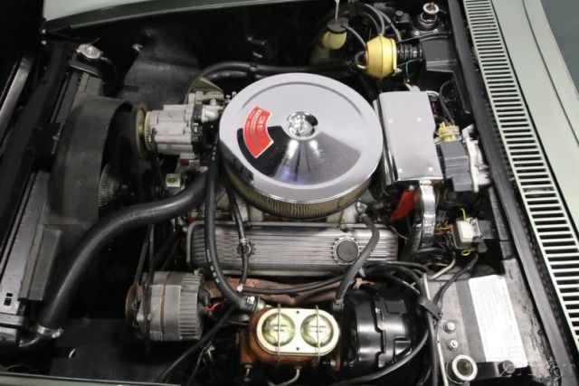 1971 Teal Chevrolet Corvette