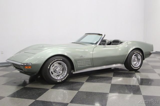 1971 Teal Chevrolet Corvette