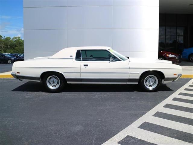 1971 White Ford LTD 4 Door
