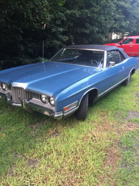 1971 Blue Ford Other Convertible