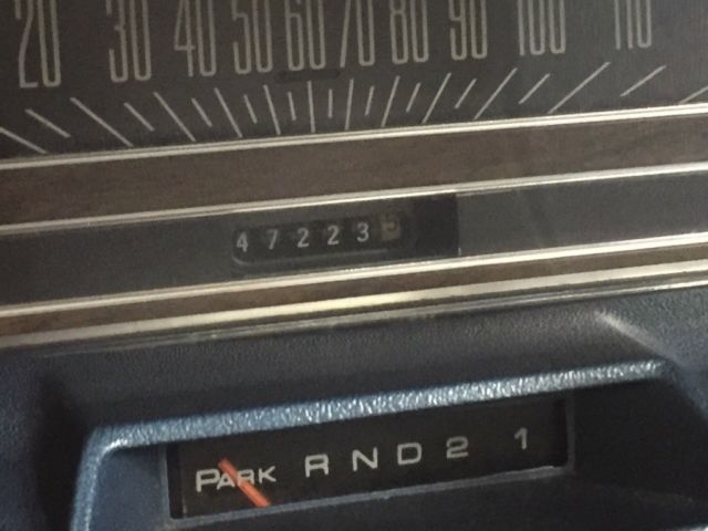 1971 Blue Ford Other Convertible