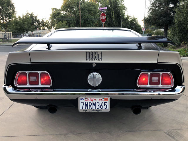 1971 Gray Ford Mustang MACH 1 FASTBACK