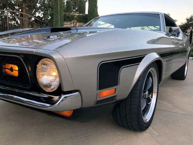 1971 Gray Ford Mustang MACH 1 FASTBACK