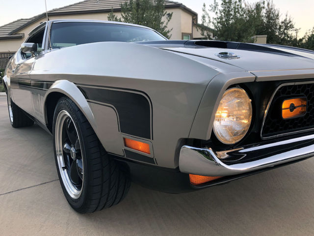 1971 Gray Ford Mustang MACH 1 FASTBACK