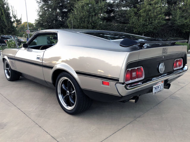 1971 Gray Ford Mustang MACH 1 FASTBACK