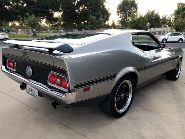 1971 Gray Ford Mustang MACH 1 FASTBACK