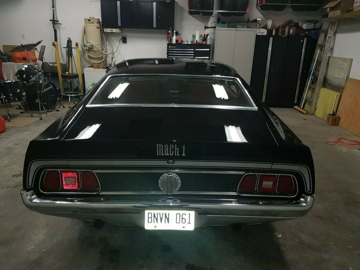 1971 Black Ford Mustang Fastback
