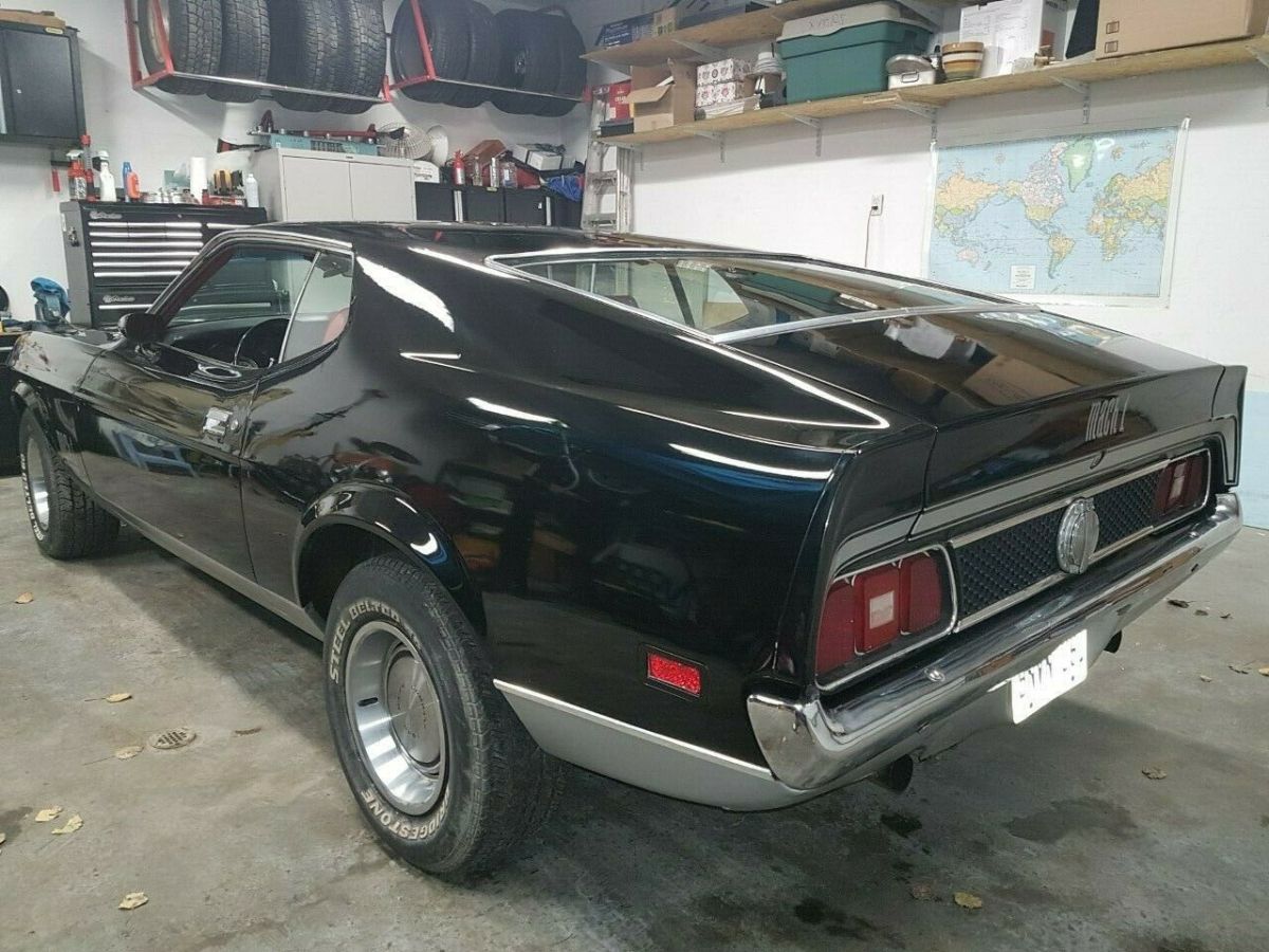 1971 Black Ford Mustang Fastback