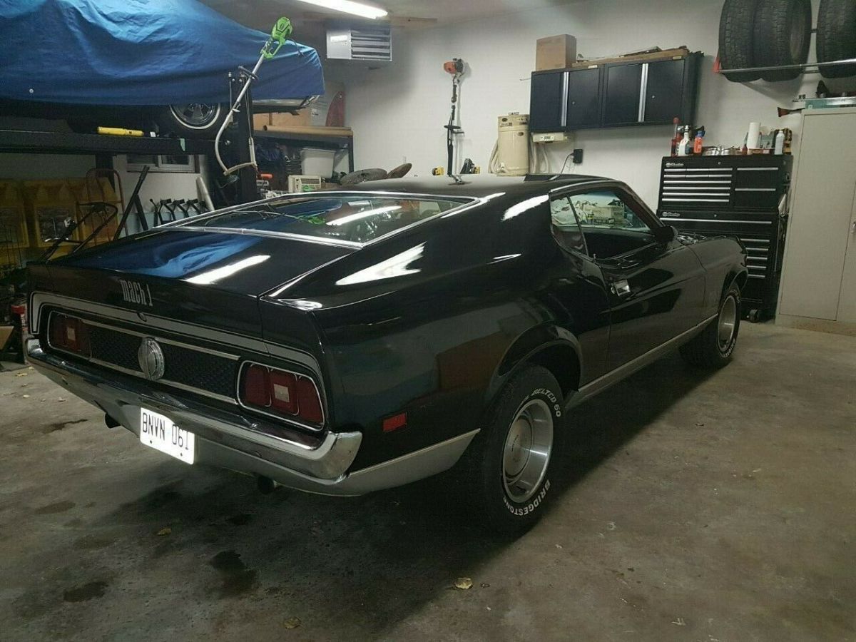1971 Black Ford Mustang Fastback