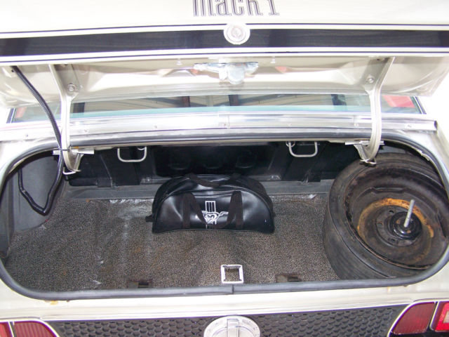 1971 Silver Ford Mustang Coupe