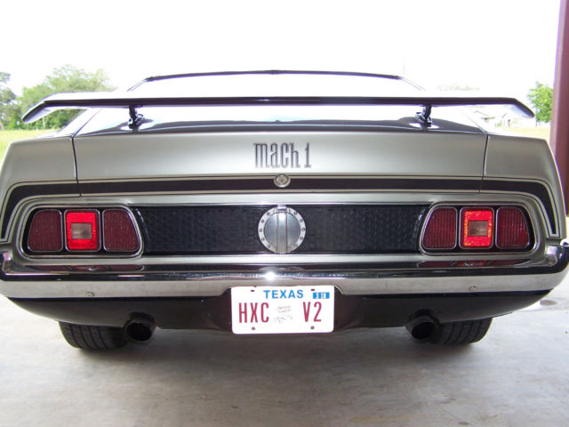 1971 Silver Ford Mustang Coupe