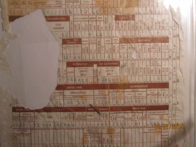 1971 Red Ford Mustang Convertible