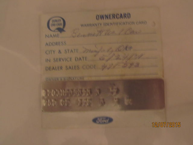 1971 Red Ford Mustang Convertible