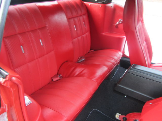 1971 Red Ford Mustang Convertible