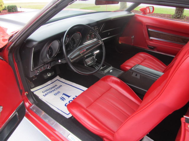 1971 Red Ford Mustang Convertible