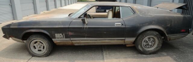 1971 Black Ford Mustang Fastback