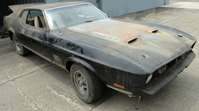 1971 Black Ford Mustang Fastback