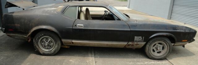 1971 Black Ford Mustang Fastback