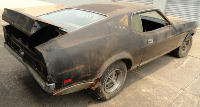 1971 Black Ford Mustang Fastback
