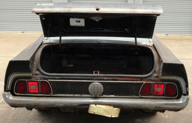 1971 Black Ford Mustang Fastback