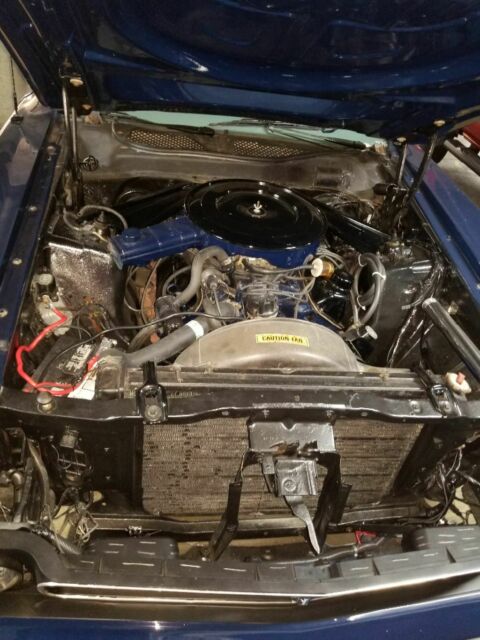 1971 Blue Ford Mustang Fastback