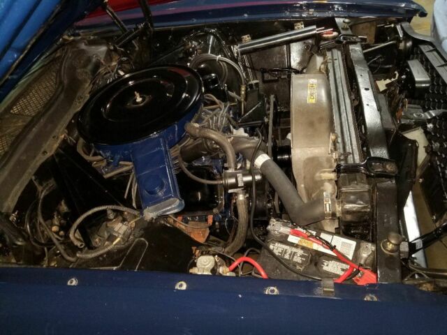 1971 Blue Ford Mustang Fastback