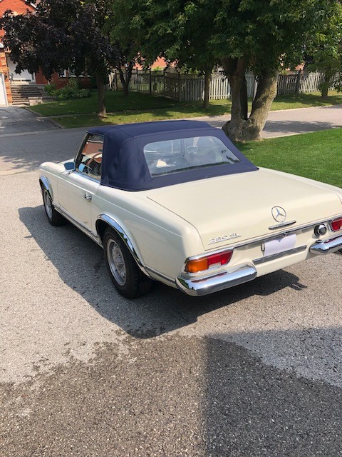 1971 Green Mercedes-Benz SL-Class Convertible