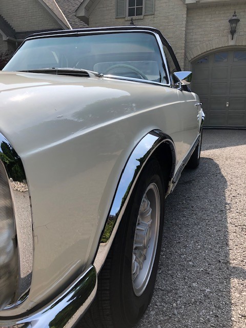 1971 Green Mercedes-Benz SL-Class Convertible