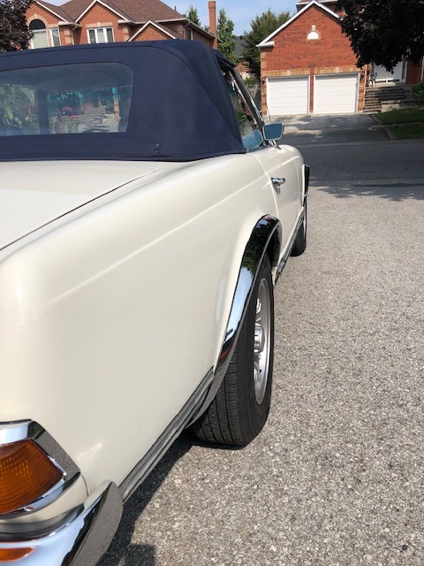 1971 Green Mercedes-Benz SL-Class Convertible