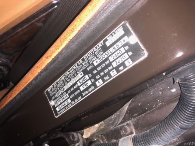 1971 Mercedes-Benz 300-Series