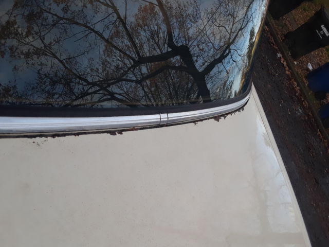 1971 White Mercedes-Benz 200-Series Sedan