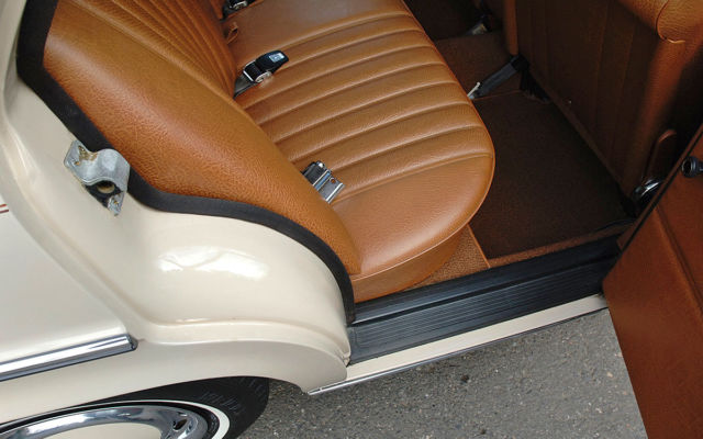 1971 Beige Gray Mercedes-Benz 200-Series Sedan