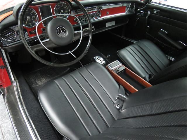 1971 Red Mercedes-Benz 200-Series 4D Sedan