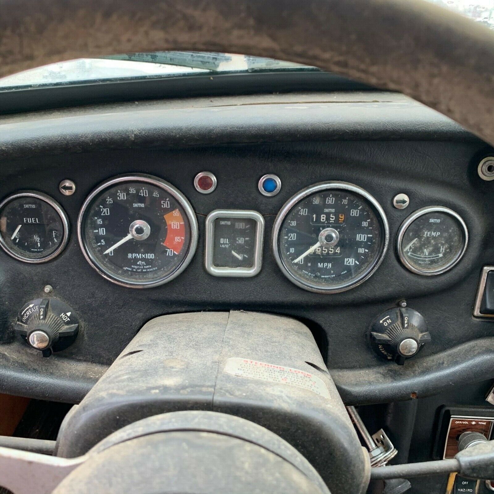 1971 Black MG MGB Hatchback