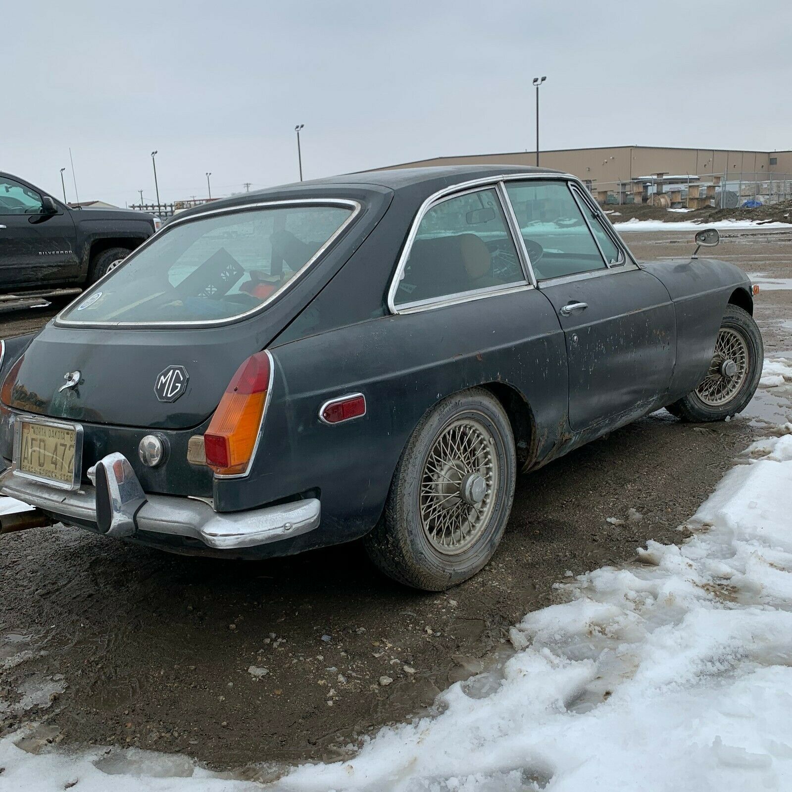 1971 Black MG MGB Hatchback