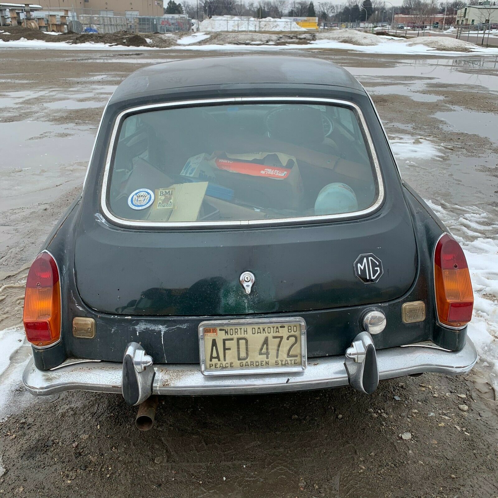 1971 Black MG MGB Hatchback