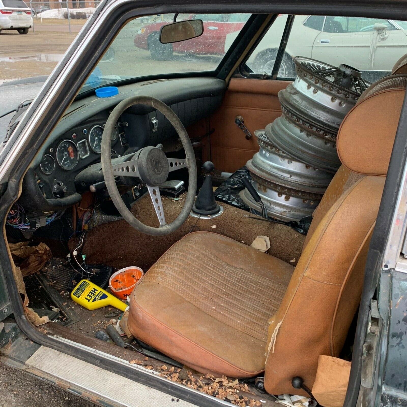 1971 Black MG MGB Hatchback