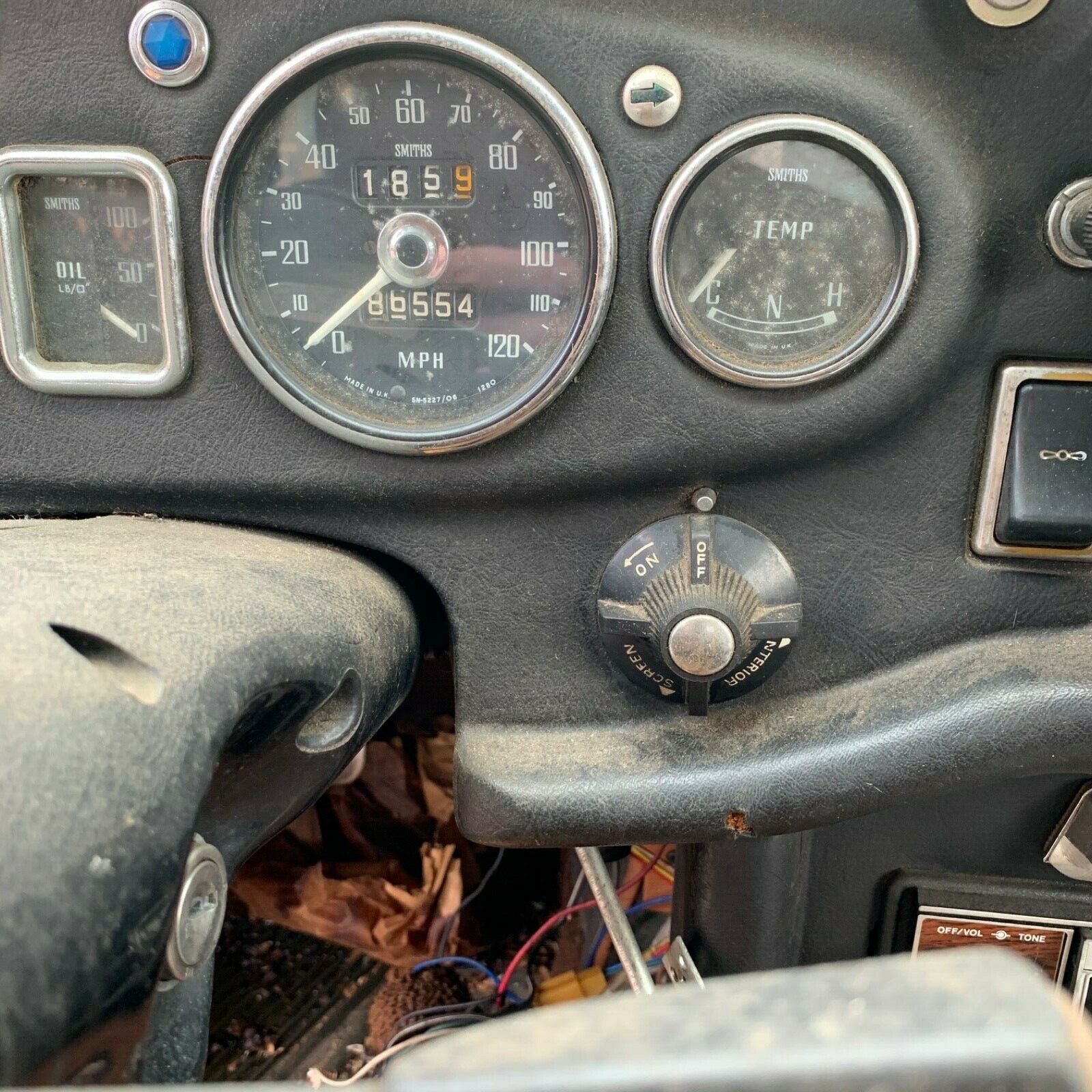 1971 Black MG MGB Hatchback