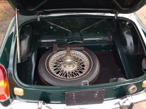 1971 Green MG MGB Convertible